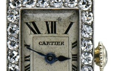 Cartier 18K Gold Tank Watch