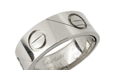Cartier Ring Astro Love K18WG White Gold Women's