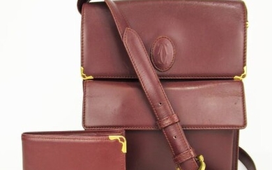 Cartier - Set uomo borsa + portafogli Accessory set
