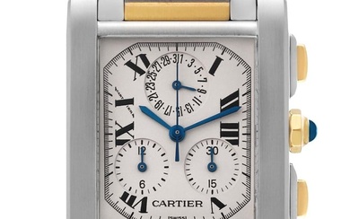 Cartier Tank Francaise Steel Yellow