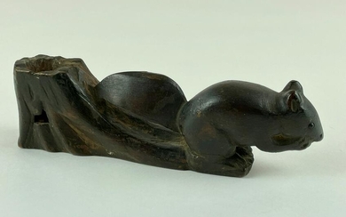 Carved Squirrel Pipe, Elder Ward, 1939