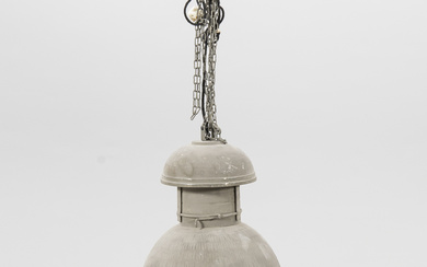 Ceiling lamp/industrial lamp, second half of the 20th century