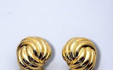 Cellini - Earrings 18k Gold Cellini