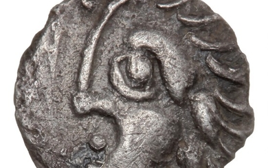 Celtic coinage in Gaul, Volques Tectosages, Obol, Montpellier, 2nd - 1st. cent. BC, Sav. 428 - rare