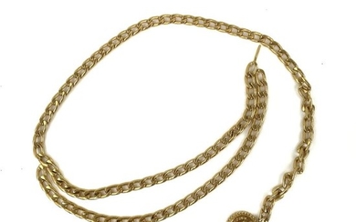 Chanel - Rue Cambon Pendant Logo Chain Belt