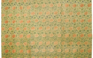 Chinese Floral Brocade Panel for European Market, Late 18th C.