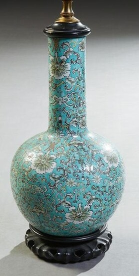 Chinese Porcelain Bottle Form Vase, early 20th c., with