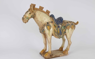 Chinese ceramic horse, 1900s