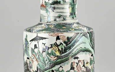 Chinese vase, H 49 cm.