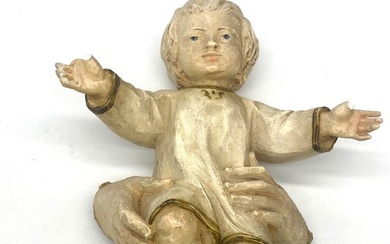 Christian objects - Nativity - Little Child with signs of aging - see existing structure - 1930-1940