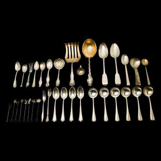 Collection of Various Vintage and Antique Sterling