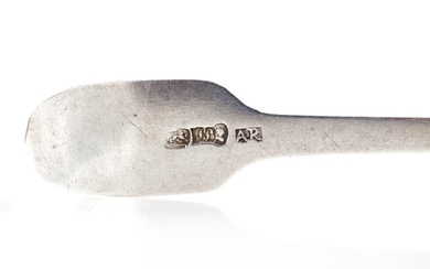 Colonial Australian silver spoon by Alexander Robertson. NSW 1833-47....