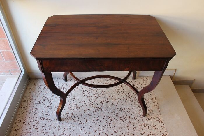 Console table - Louis Philippe - Walnut - First half 19th century