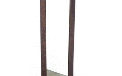 Contemporary wall leaning floor mirror, 69 x 202cm.