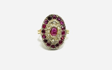 Corvino jewelry <br> <br>Women's ring with Rubies 2.10 ct and...