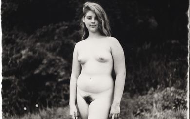 DIANE ARBUS (1923–1971) A young girl at a nudist camp,...