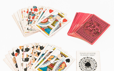 Deck of "Harlequin" Playing Cards