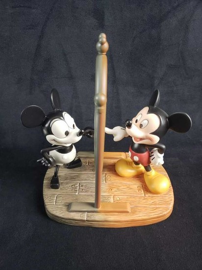 Disney Classics Collection Mickey Then and Now Figurine
