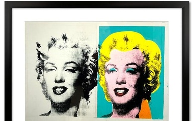 Double Marilyn by Warhol (1928-1987)