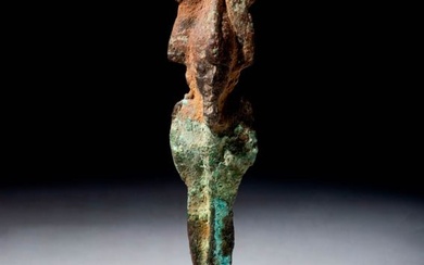 EGYPTIAN STATUETTE OF CROWNED OSIRIS