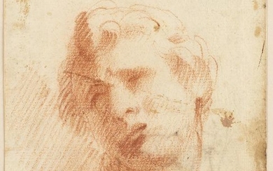 EMILIAN SCHOOL, 17th CENTURY - Study of a male head