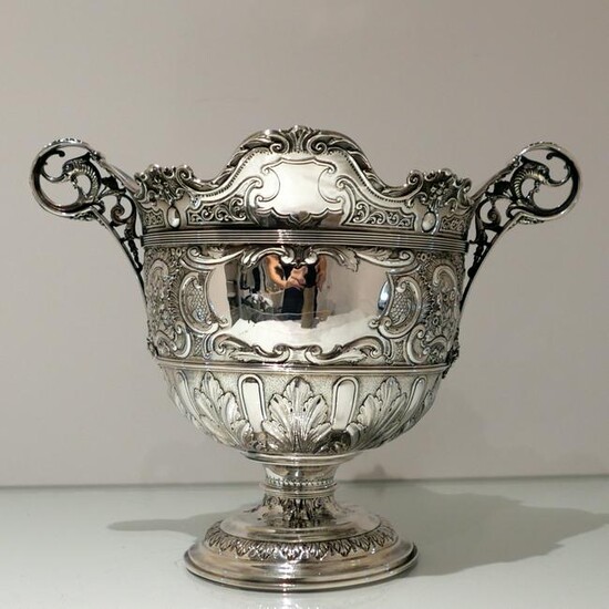 Early 20th Century Antique Edwardian Silver Bowl