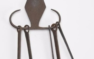 Early Wrought Iron Skewer Set