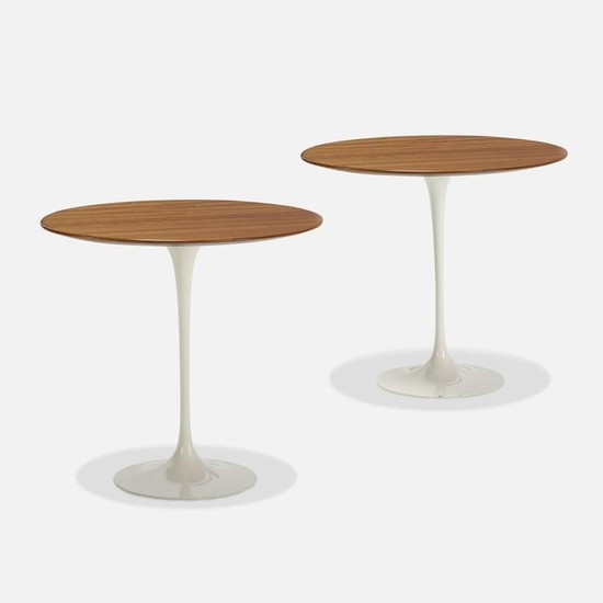 Eero Saarinen, occasional tables model 161M, pair