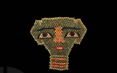 Egyptian Mummy Bead Mask
