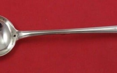 English Georgian Sterling Silver Platter Spoon London 1798 George Smith 12"