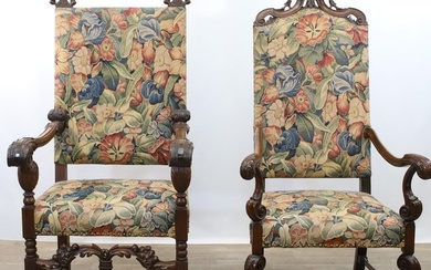 English William and Mary Armchairs