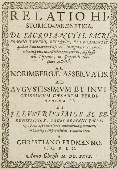 Erdmann (F. Förner Pseud.), Christian Relatio