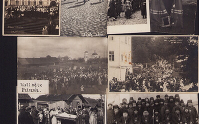 Estonia Group of postcards - Petseri - Kloostri 450. juubel, Ristikäik (11)