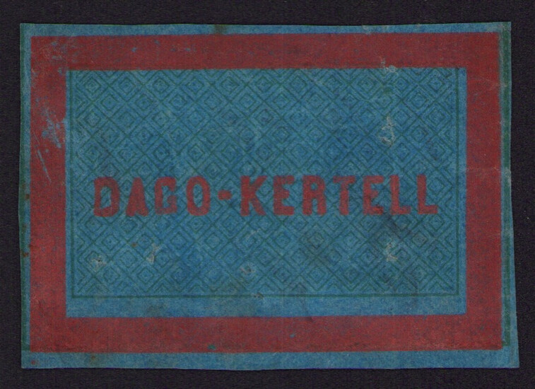 Estonia, Russia - Dago-Kertell (Kärdla cloth mill) local note 20 kopecks