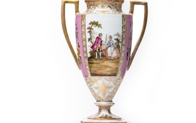 Exquisite 19th Century French Porcelain Urn