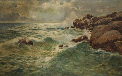 FELICE GIORDANO (Napoli, 1880 - Capri, 1964) Marina