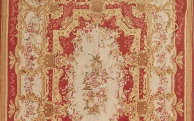 FINE FRENCH AUBUSSON RUG
