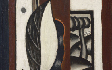 Fernand Léger (1881-1955), Composition à la feuille