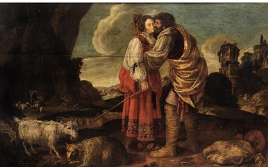 Flämischer Maler des 17. Jahrhunderts, Rahel und Jakob