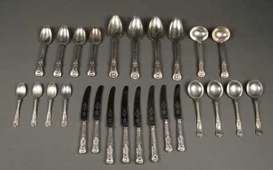 Flatware. Silver King's Pattern cutlery