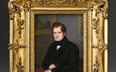 Flavien Emmanuel CHABANNE (1799-1865). Portrait... - Lot 9 - Conan Hôtel d’Ainay - Cécile Conan Fillatre Commissaire-Priseur Judiciaire