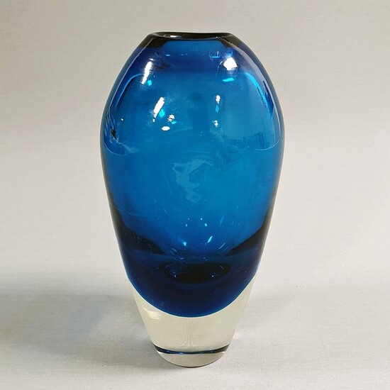 Flavio Poli - Seguso Vetri d'Arte - Submerged Glass Vase - Glass