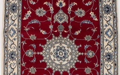 Floral Classic Red Traditional 4X7 Hand-Knotted Rug Oriental Home Decor Carpet