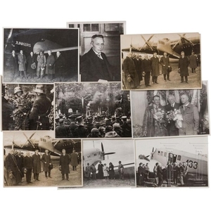 Fotos von den Flugzeugwerken "Junkers" und der Firma "Diskus"