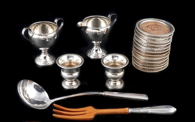 Frank M. Whiting Sterling Silver Serving Utensils and Other Sterling Serveware