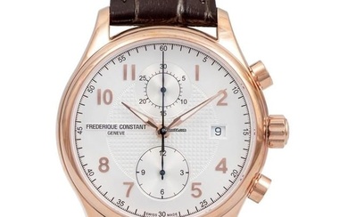 Frederique Constant Runabout Chronograph FC393RM5B4 - Runabout Automatic Silver Dial Men's Watch