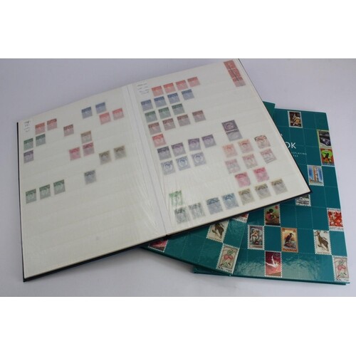 GB - collection in stockbooks from QV Penny Reds and surface...