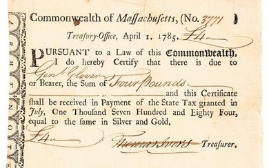 GENERAL JOHN GLOVER Mass Treasury Payment Form