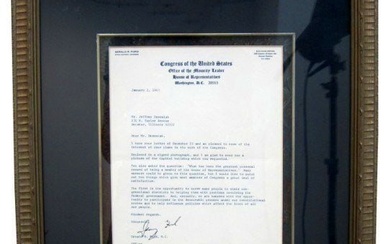 Gerald Ford (1913-2006) Autographed Letter