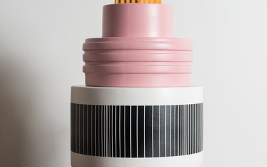Gio Schiano - Sculpture, Drab Days and Coloured Minds - 35 cm - Ceramic
